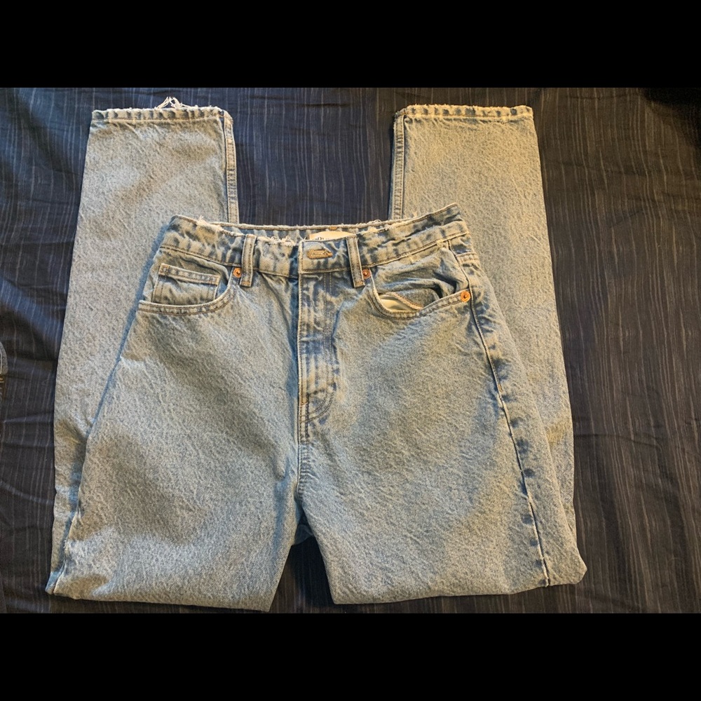 Zara mom jeans